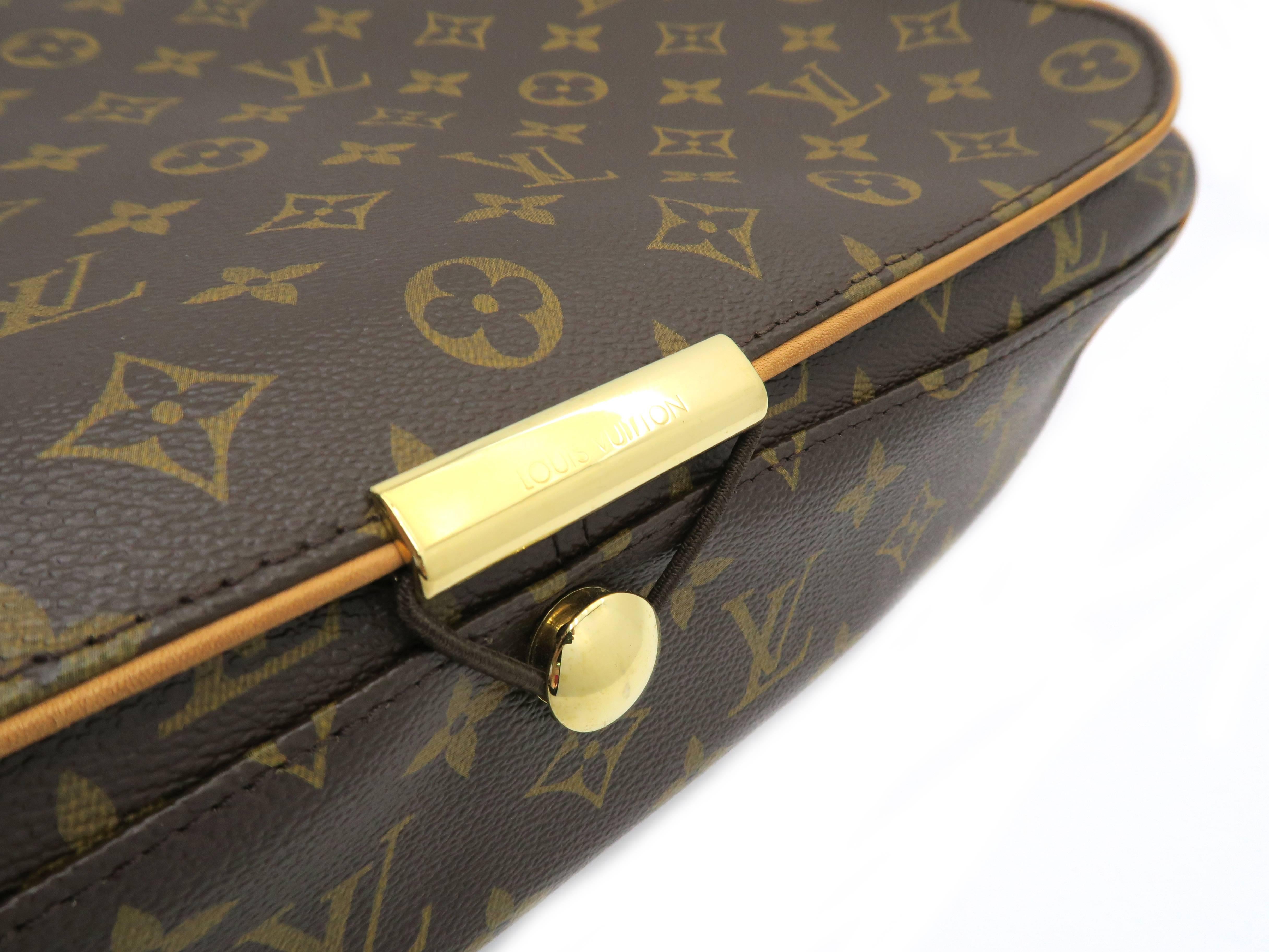 Louis Vuitton Abbesses Brown Monogram Canvas Shoulder Bag 5