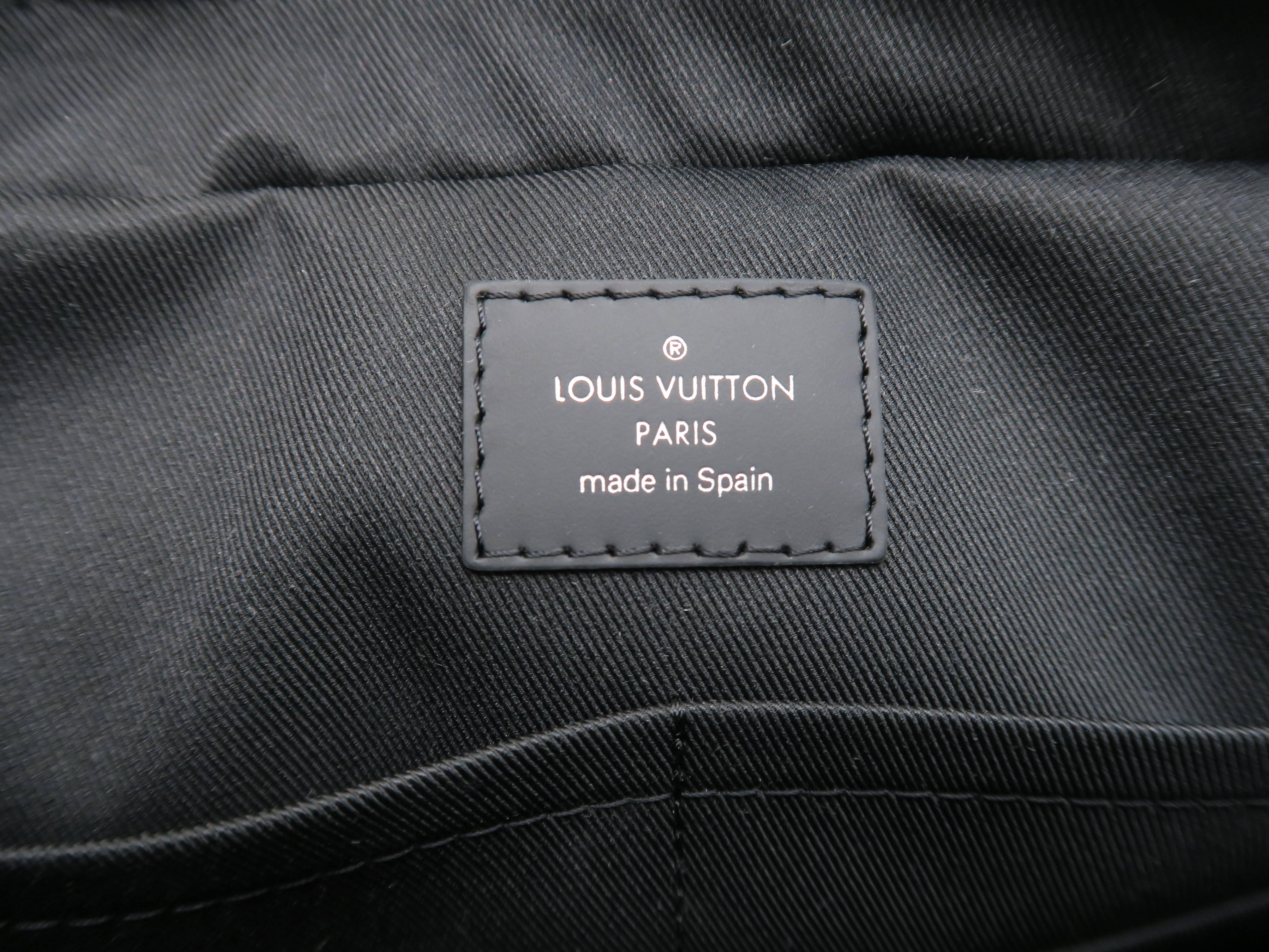 Louis Vuitton Dayton Reporter Black Damier Graphite Shoulder Bag 5