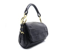 Dior Lambskin Leather Shoulder Bag Black