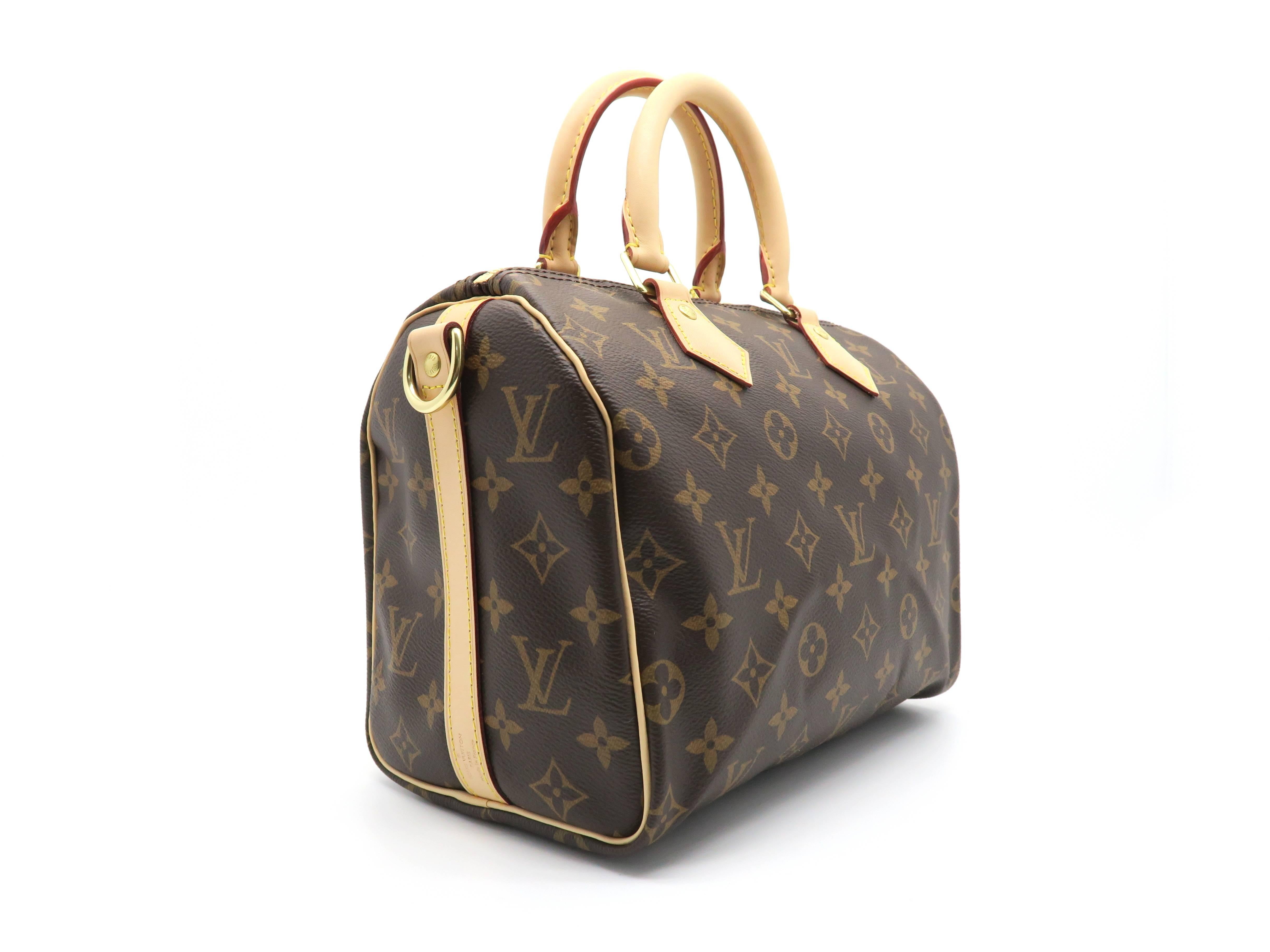 Color: Brown

Material: Monogram Canvas

Condition: Rank N 
Overall: Brand New, Not Used
Surface: Good
Corners: Good
Edges: Good
Handles/Straps: Good
Hardware: Good

Dimension: W25 × H19 × D15cm（W9.8" × H7.4" ×