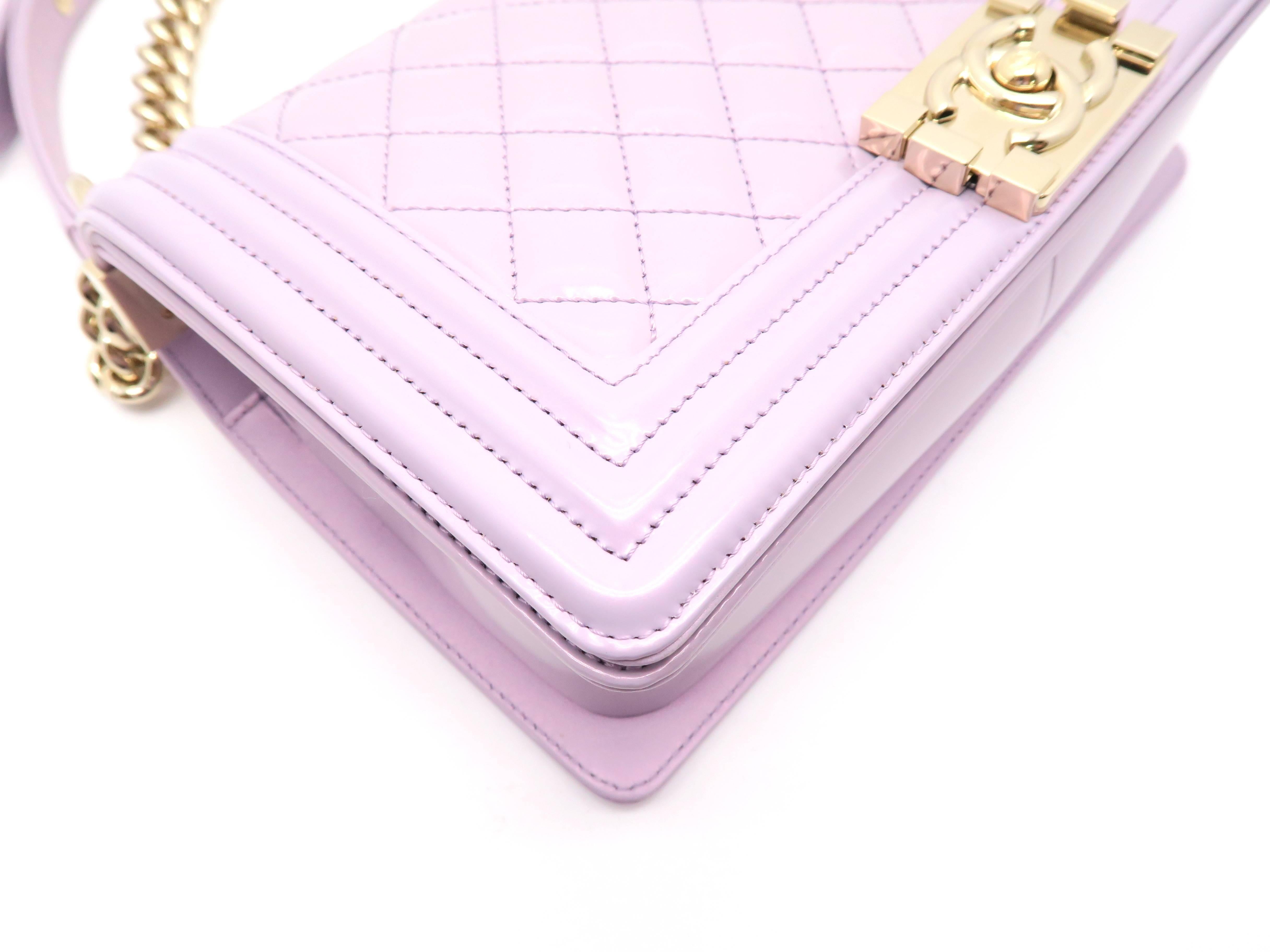 light purple chanel bag