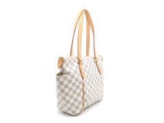 Louis Vuitton Totally PM White Damier Azur Shoulder Bag