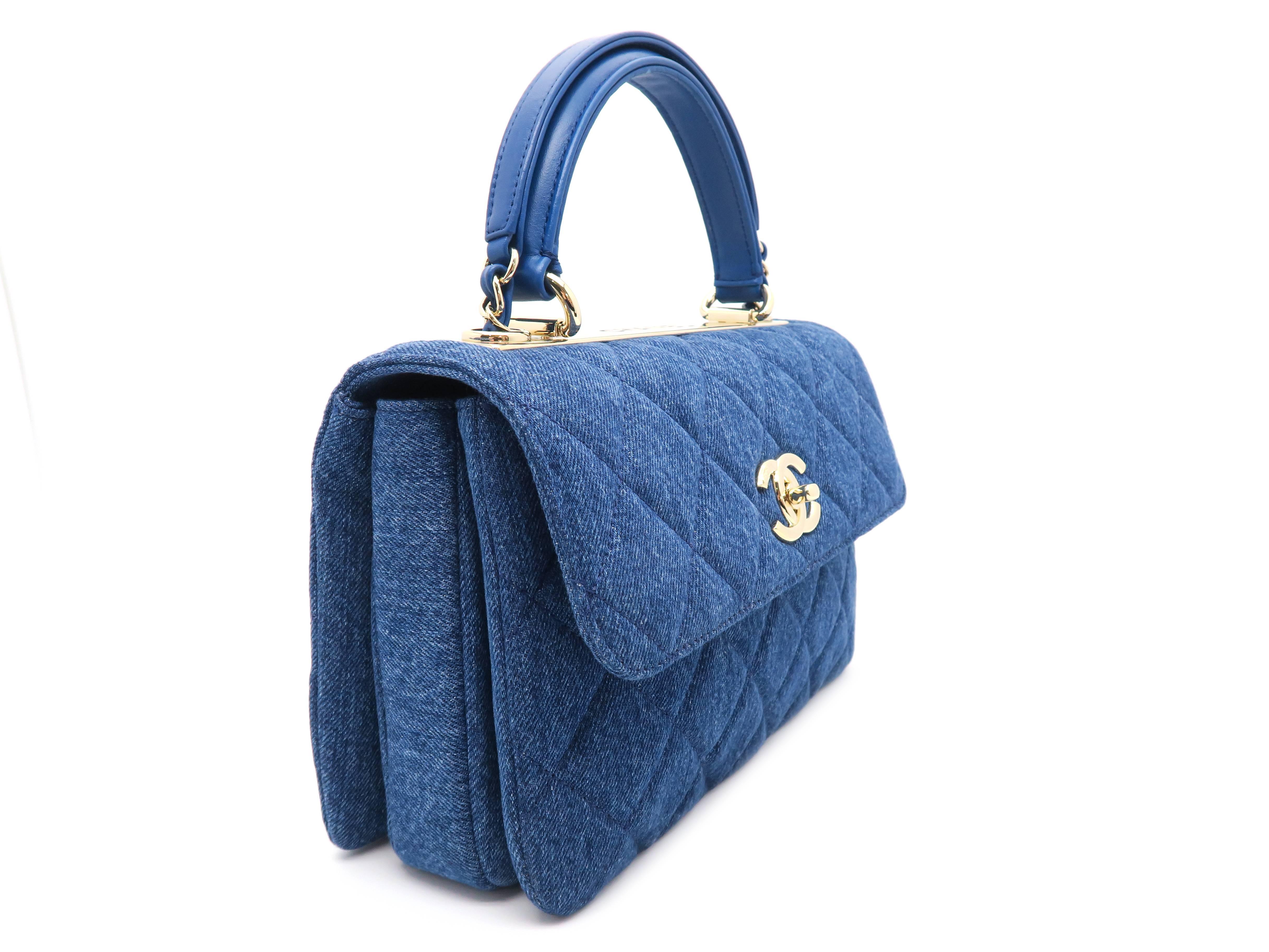 chanel denim trendy cc