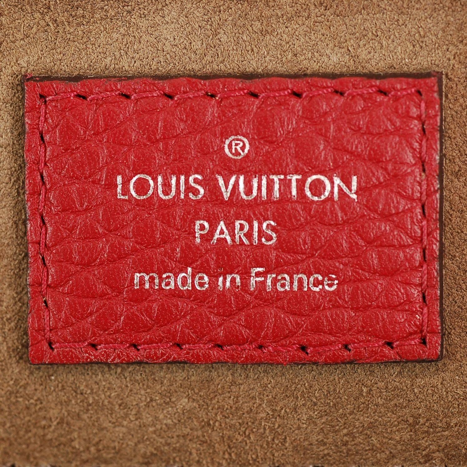Louis Vuitton Parnassea Kirsch Alma PPM Taurillon Leder-Geldbörse 4