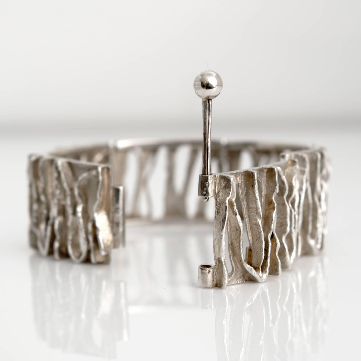 modern silver bracelets