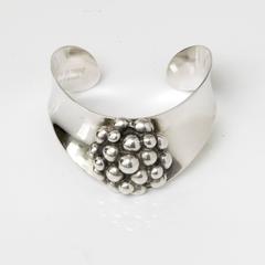 Scandinavian Modern Erik Dennung silver bracelet Denmark 1960’s