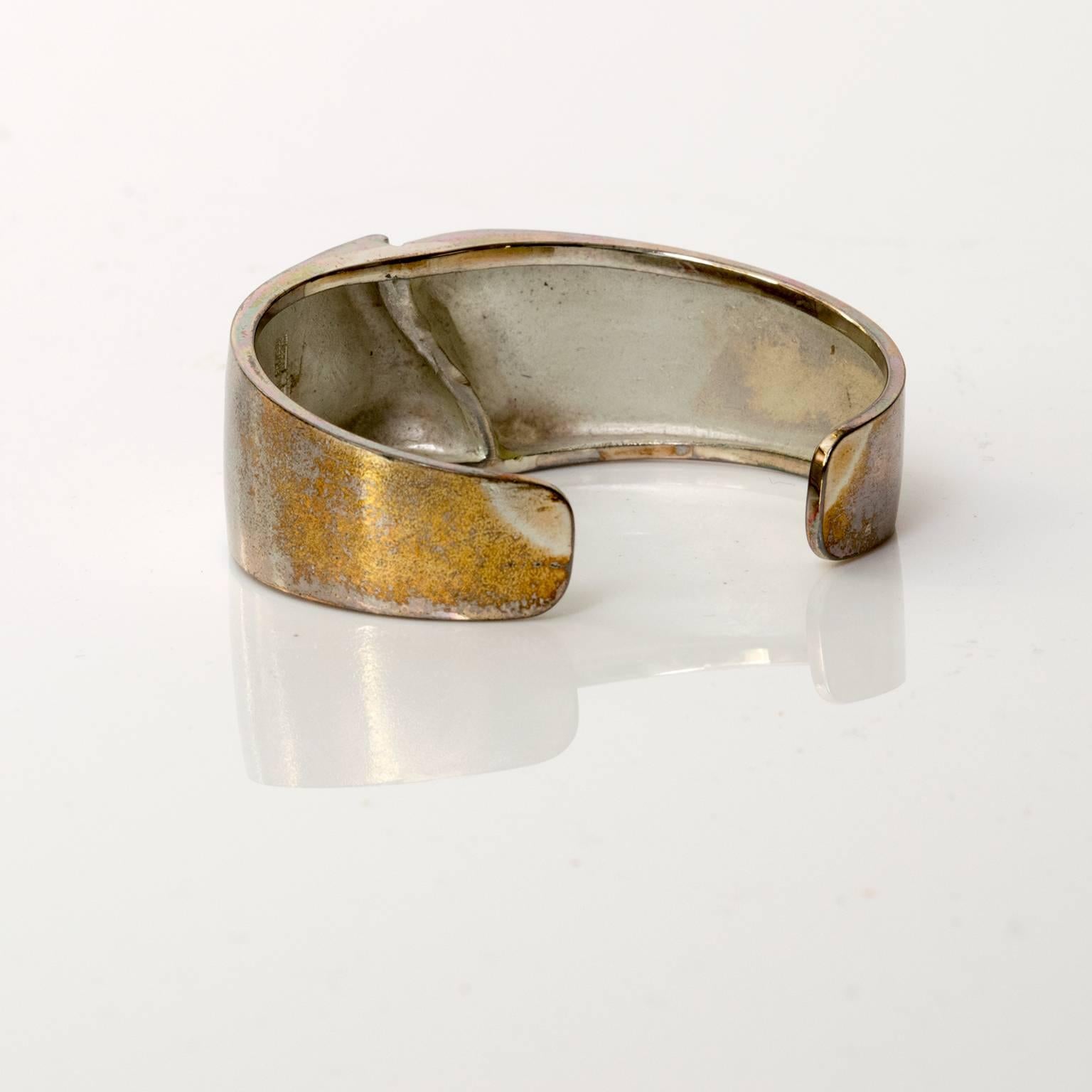 Björn Weckström, Lapponia Silver bracelet 1971, Finland In Excellent Condition In New York, NY