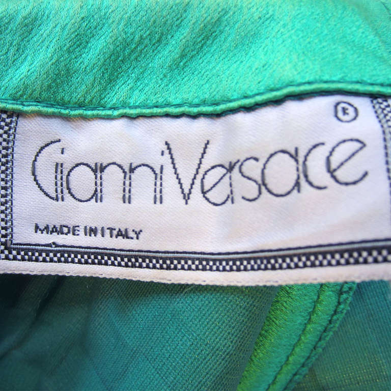 GIANNI VERSACE Woven Cocktail Dress In Excellent Condition In New York, NY