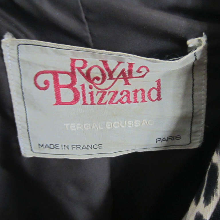 ROYAL BLIZZAND Leopard Print Trench Coat 2