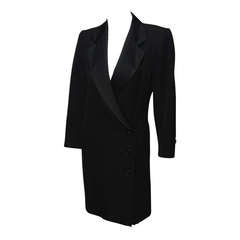 Retro YVES SAINT LAURENT Tuxedo Dress