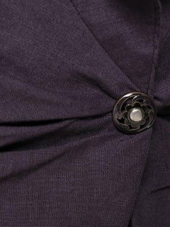 1990s JOHN GALLIANO draped fitted jacket