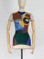 T-shirt « Rain » Pieuses de Richard Lindner pour Jean-Paul Gaultier, 1990