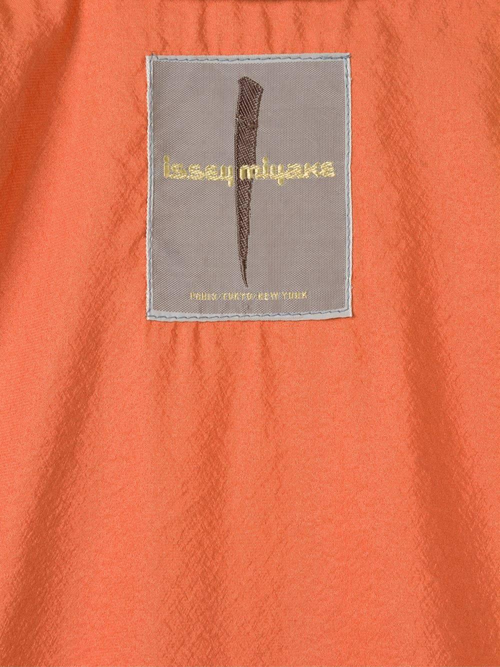 1980s ISSEY MIYAKE silk blend hooded cocoon light coat 3