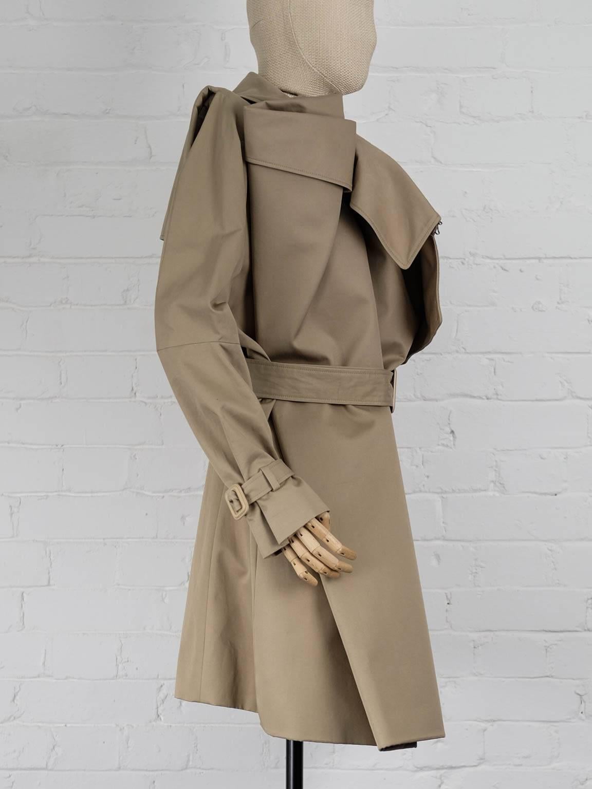 2008 MAISON MARTIN MARGIELA deconstucted trench coat For Sale 1