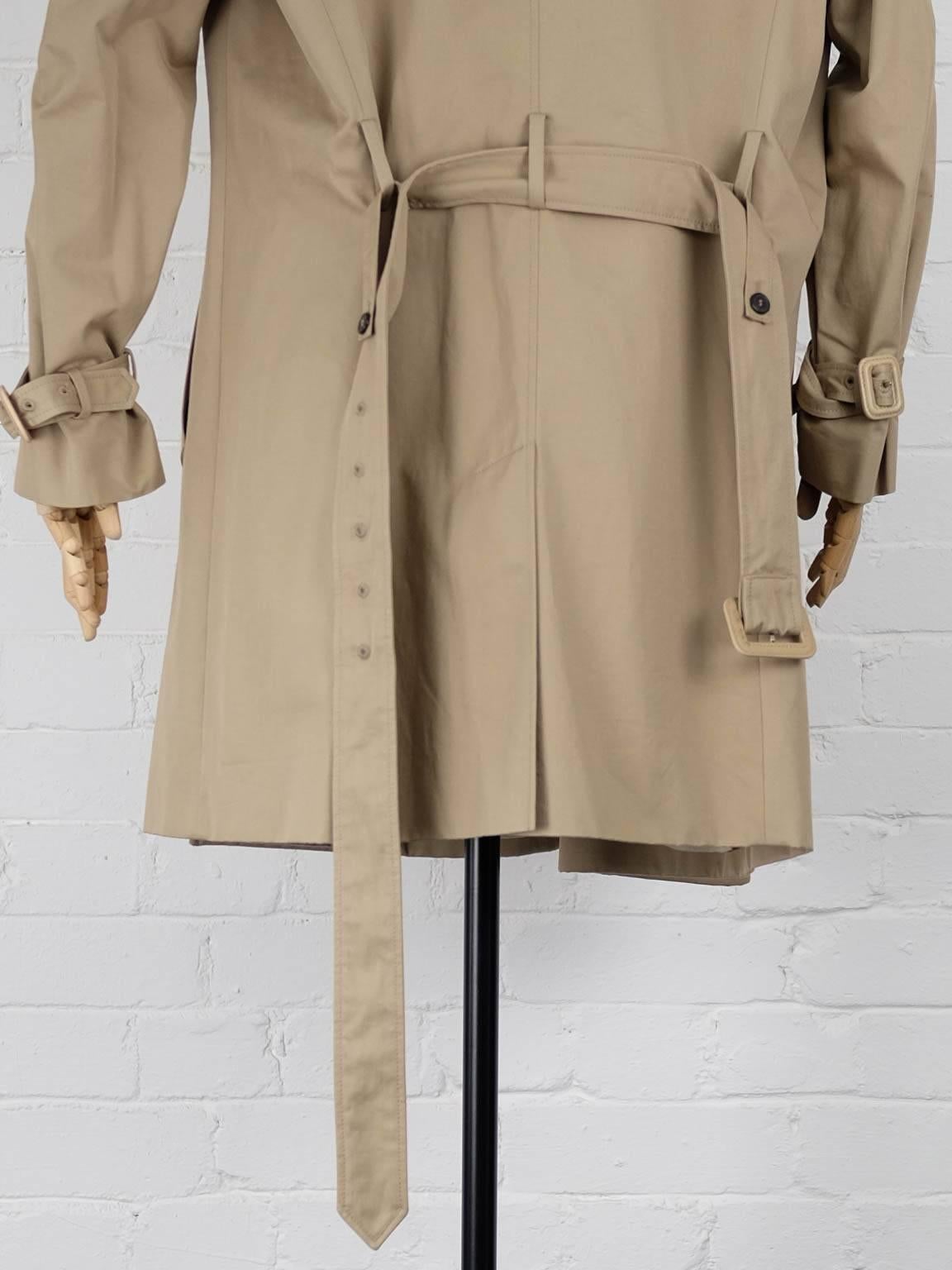2008 MAISON MARTIN MARGIELA deconstucted trench coat For Sale 4
