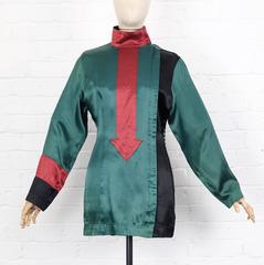 1986/87 JEAN PAUL GAULTIER vintage  arrow appliqué top 'Constructivist' Russian