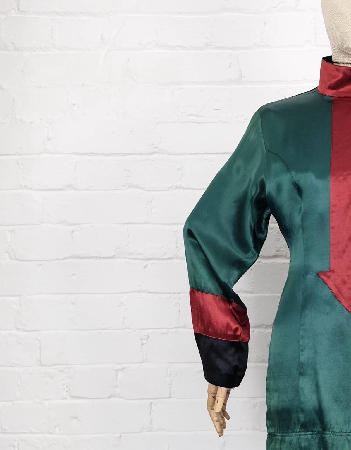 Women's 1986/87 JEAN PAUL GAULTIER vintage  arrow appliqué top 'Constructivist' Russian For Sale