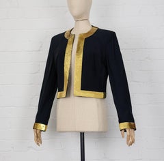 80's MOSCHINO Couture Sequin trim jacket