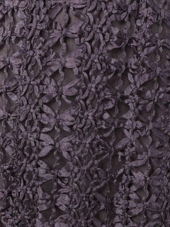 1990s JOHN GALLIANO Purple long lace dress