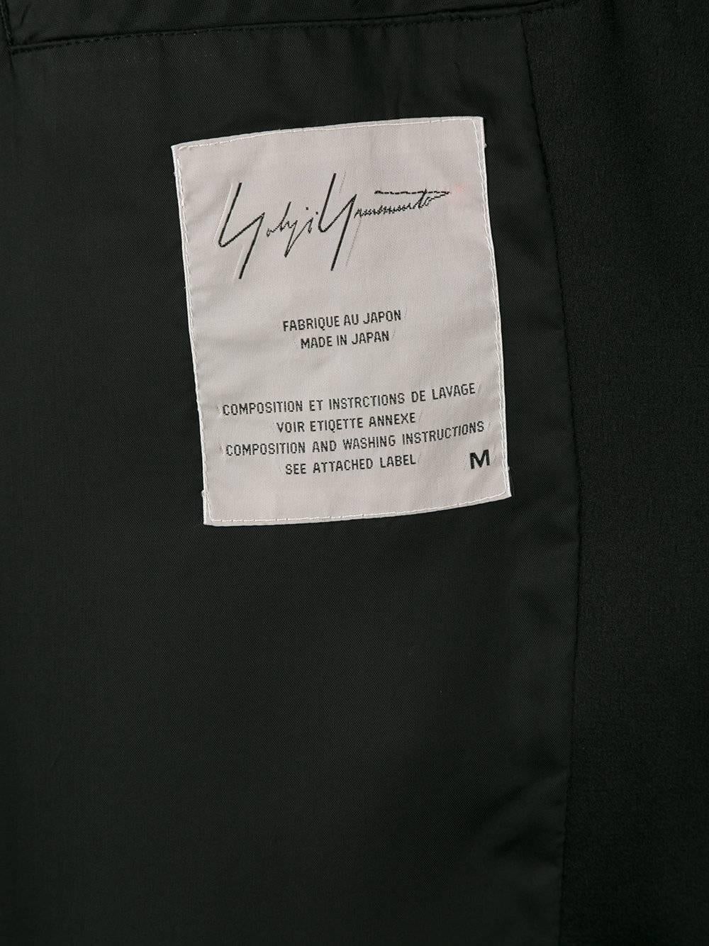 Fall / Winter 1994/95 Yohji Yamamoto Runway Staff Uniform Coat For Sale 1