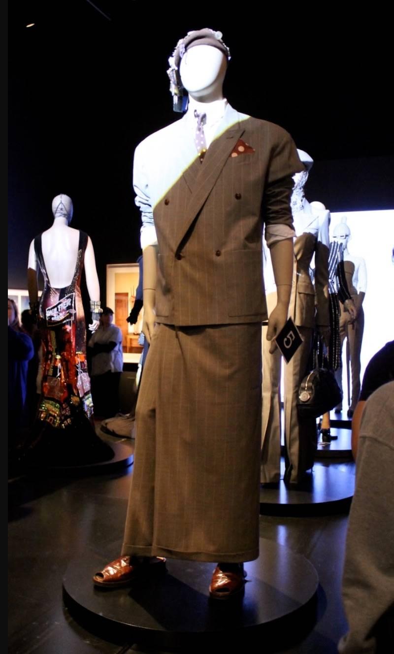 Black JEAN PAUL GAULTIER vintage suspender apron trousers For Sale