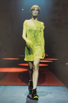 1998 'Fetish for Beauty' lace dress with gloves