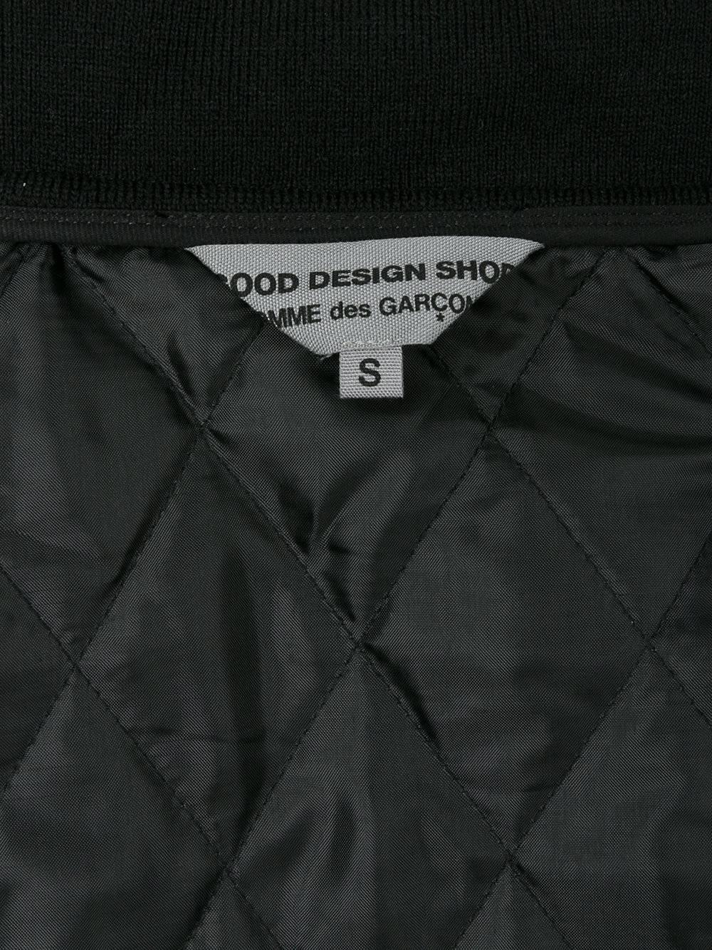 Comme Des Garçons Black re-edition 1984 85 staff quilted bomber jacket In New Condition In London, GB