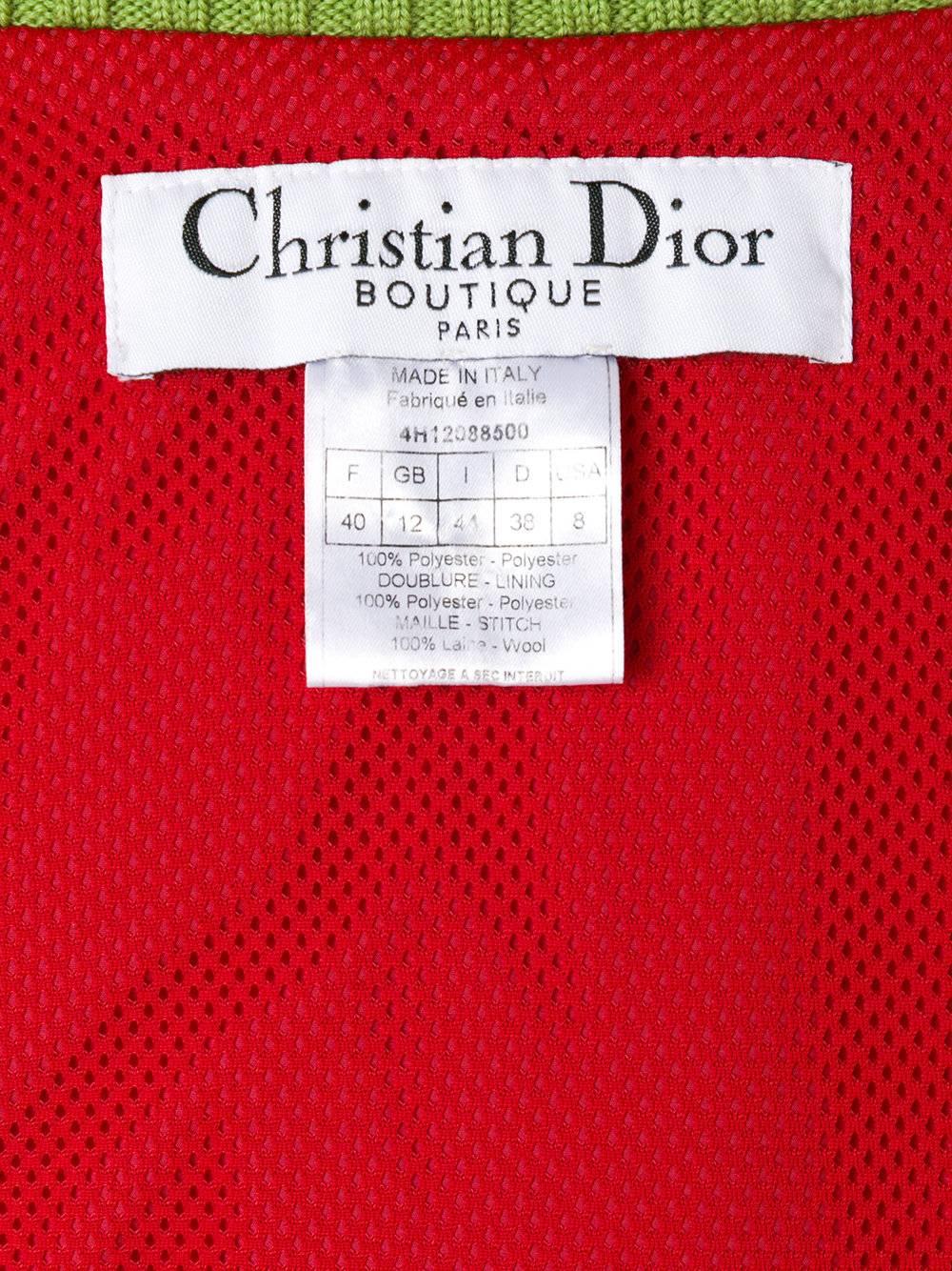 Women's 2004 Christian Dior by John Galliano logo pattern hooded coat  For Sale