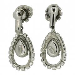 Napier 1950s Rhinestone Vintage Earrings