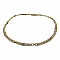 Christian Dior 1980s Rhinestone Vintage Necklace