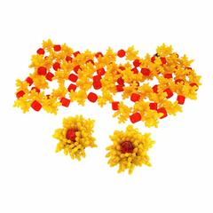 Christian Dior 1967 Lucite Flowers Vintage Necklace and Earrings Set