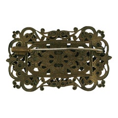 Max Neiger 1920s Oriental Inspired Vintage Brooch