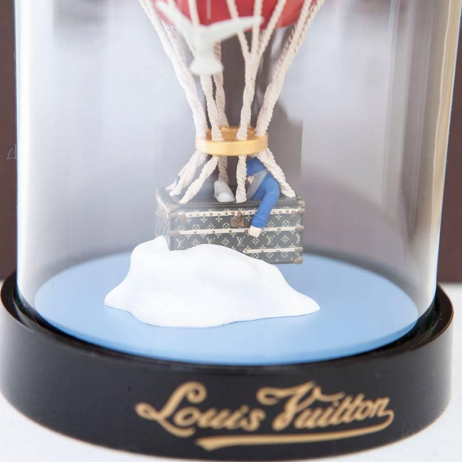 Gray LOUIS VUITTON Hot Air Balloon Snow Globe VIP