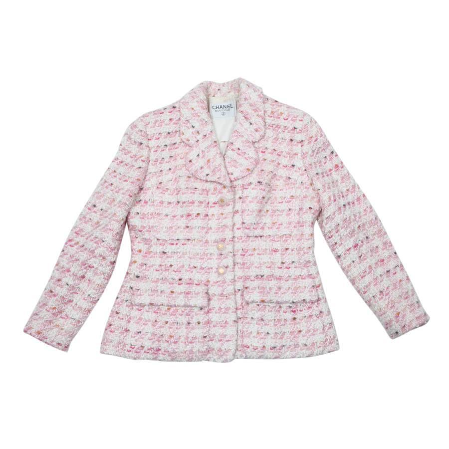 Chanel Jacket in Pink Tweed