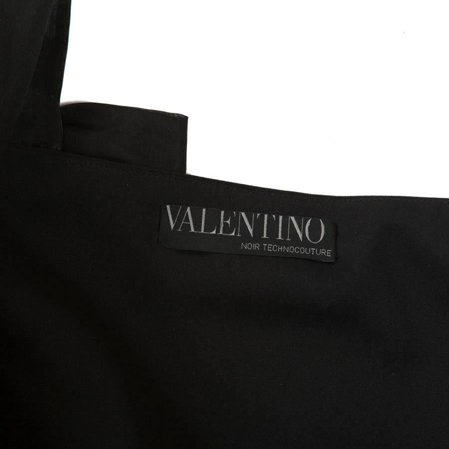 Valentino Black Cocktail Dress 40IT For Sale 5
