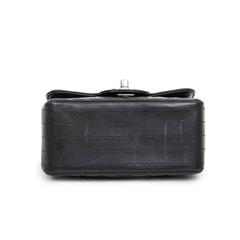 Mini Chanel Quilted Black Lamb Leather Shoulder Bag