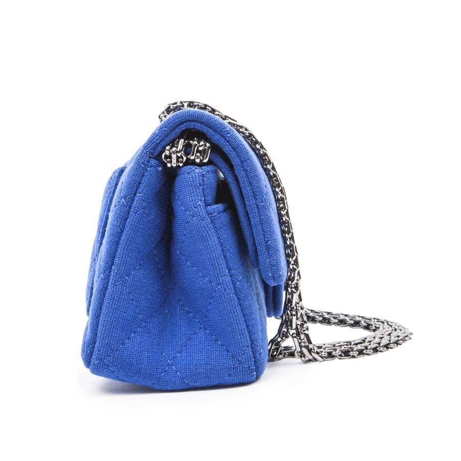 blue jersey bag