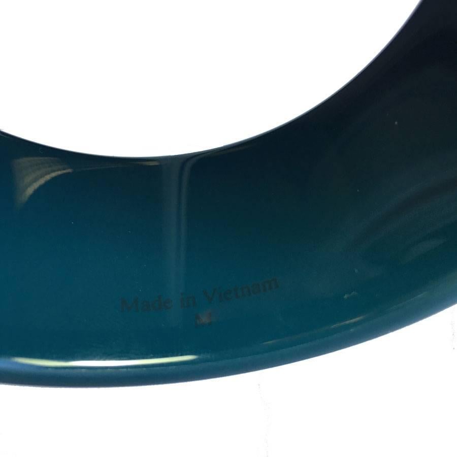 hermes lacquered wood bracelet