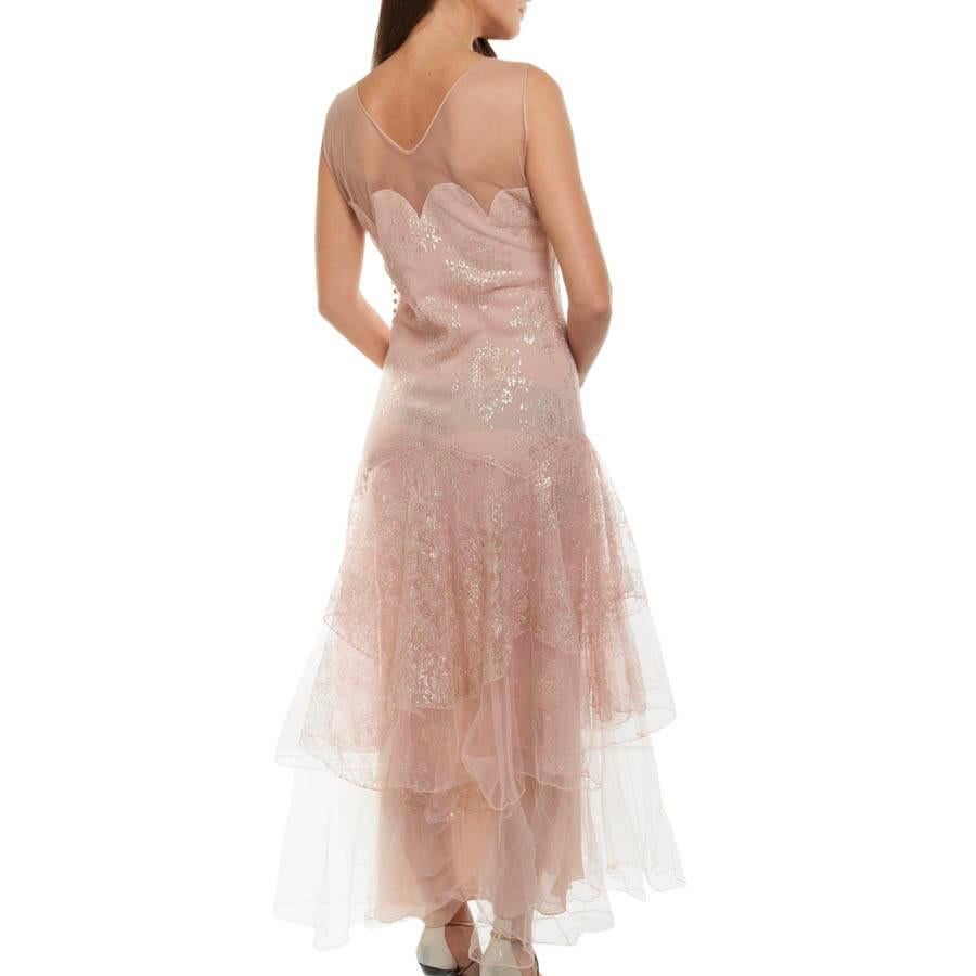 dior tulle dress