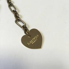 Collana LANVIN con ciondolo d'oro LOVE