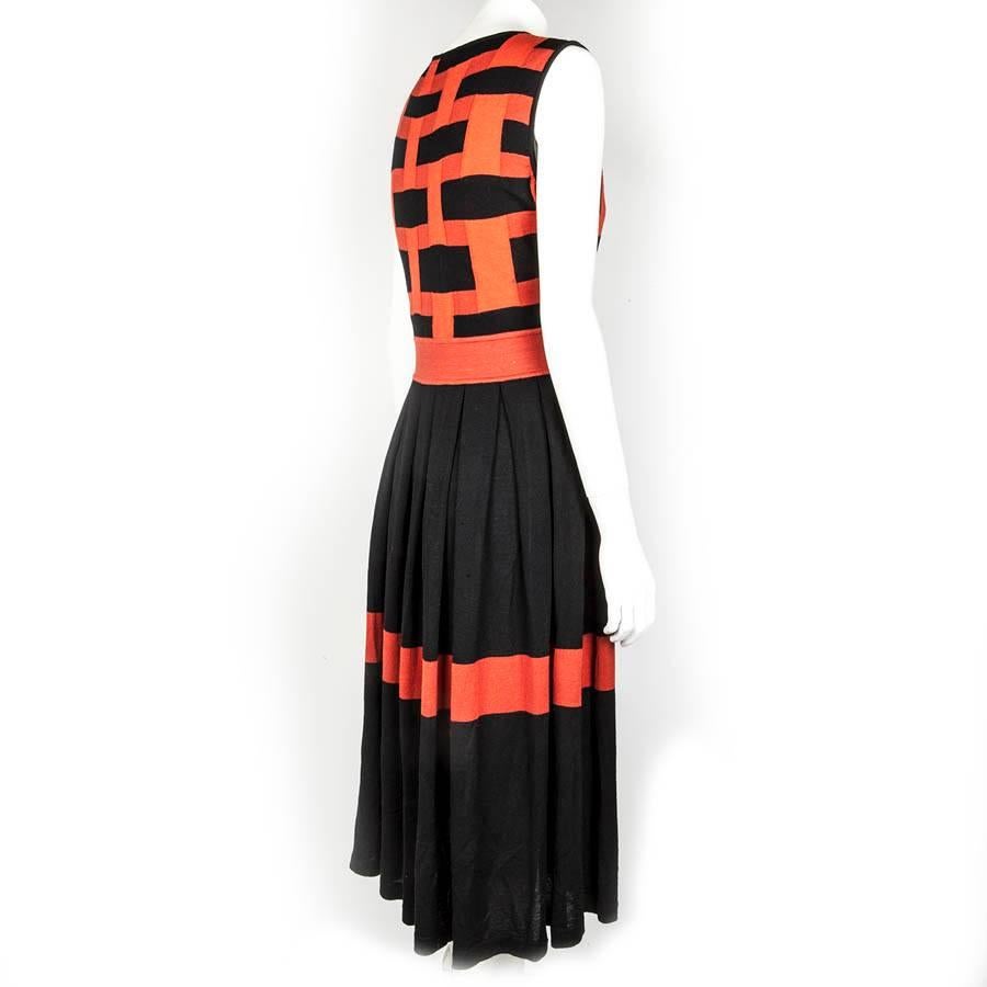 Black GIAMBATTISTA VALLI Dress Wool 42IT