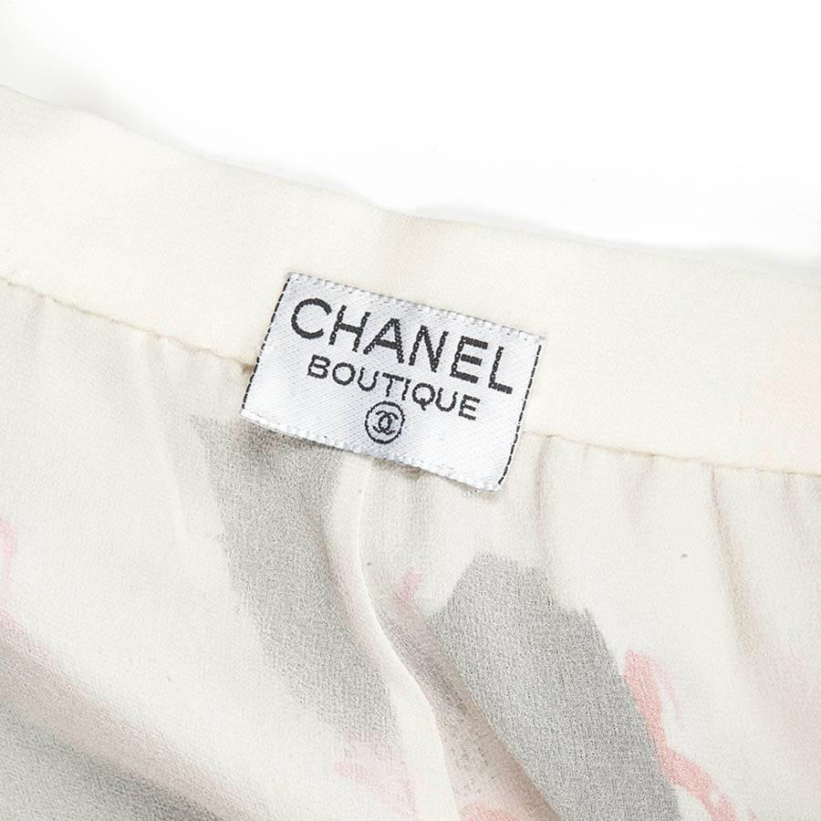 Chanel Silk Top and Pant Set 1