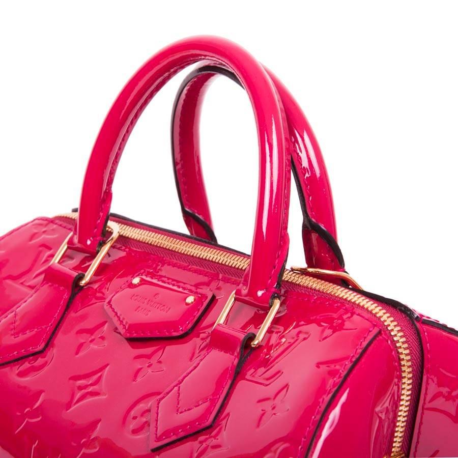 LOUIS VUITTON 'Montana' Model Bag in Patent Indian Pink Leather 2
