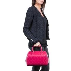 LOUIS VUITTON 'Montana' Model Bag in Patent Indian Pink Leather