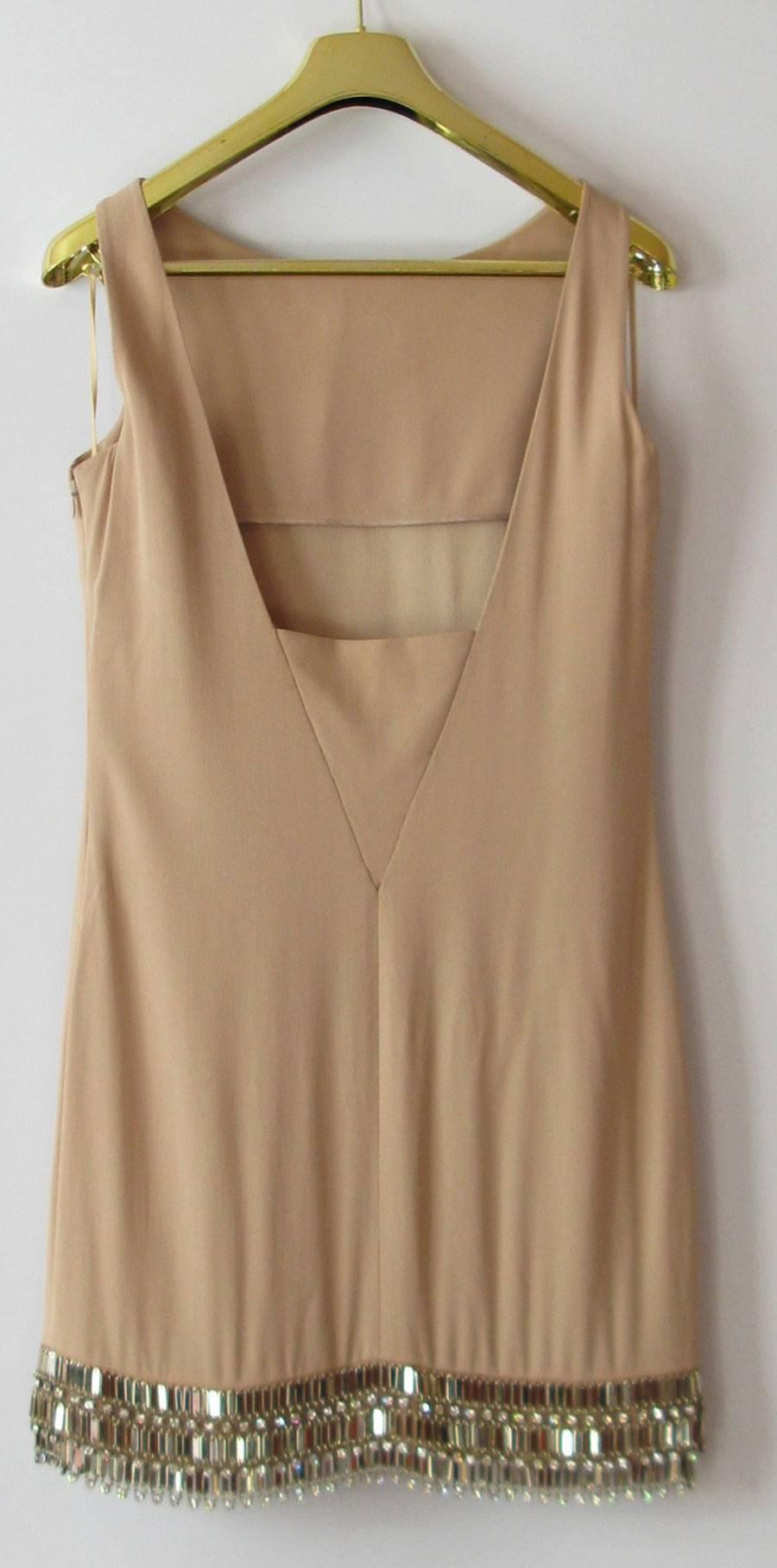 AZZARO Size 38 FR Short Pink Dress For Sale 1