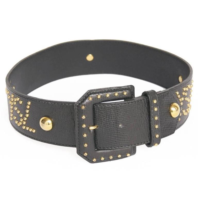 Yves Saint Laurent Vintage Leather Belt