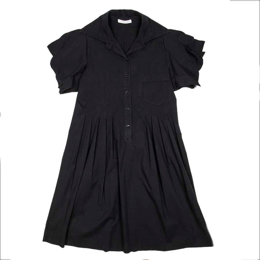 ALEXANDER McQUEEN Dress Size 38FR in Black Cotton 1