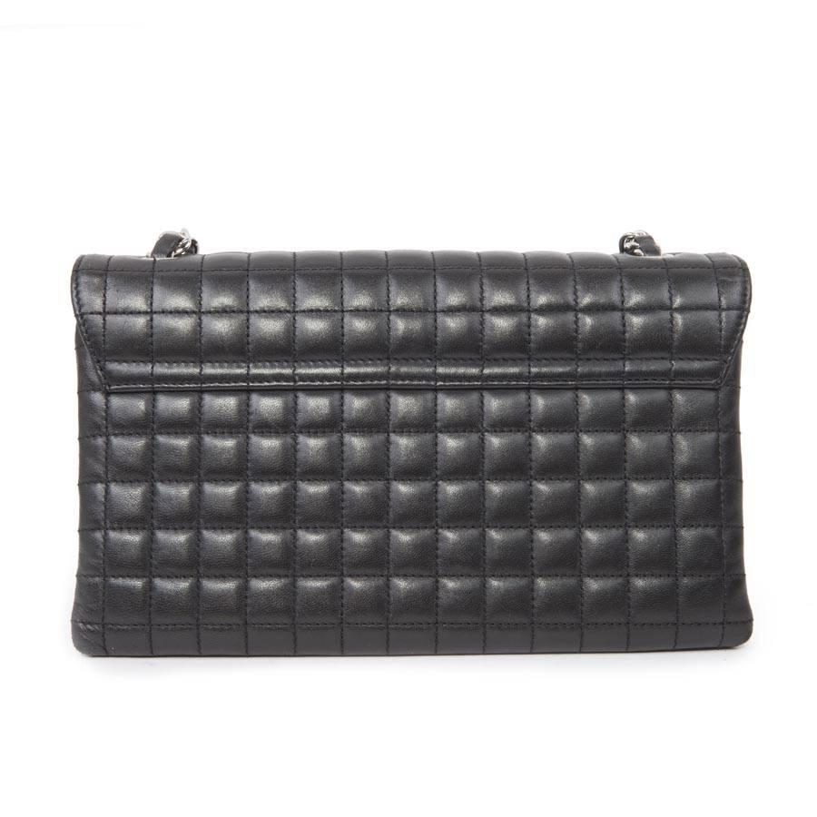 Women's CHANEL Baguette Bag in Black Quilted Lamb Leather