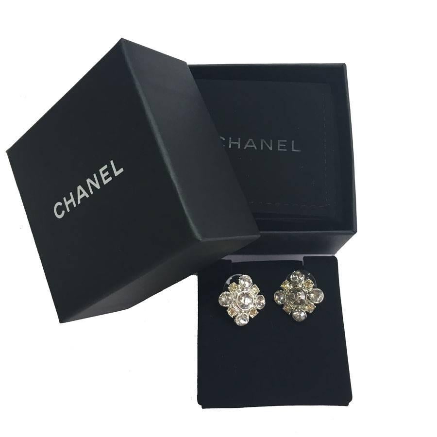 Earrings CHANEL Studs Set with Brilliants 1