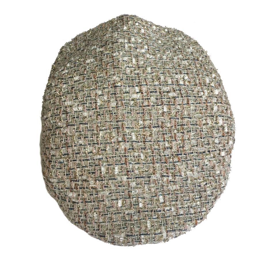 CHANEL Cap Size M in Tweed